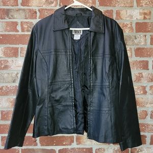 🎉Host Pick🎉 Forenza Leather Zip Jacket